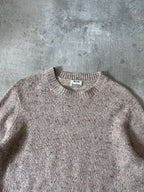 Acne Studios Pilled Melange Wool Sweater Beige Men - L