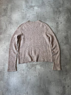 Acne Studios Pilled Melange Wool Sweater Beige Men - L