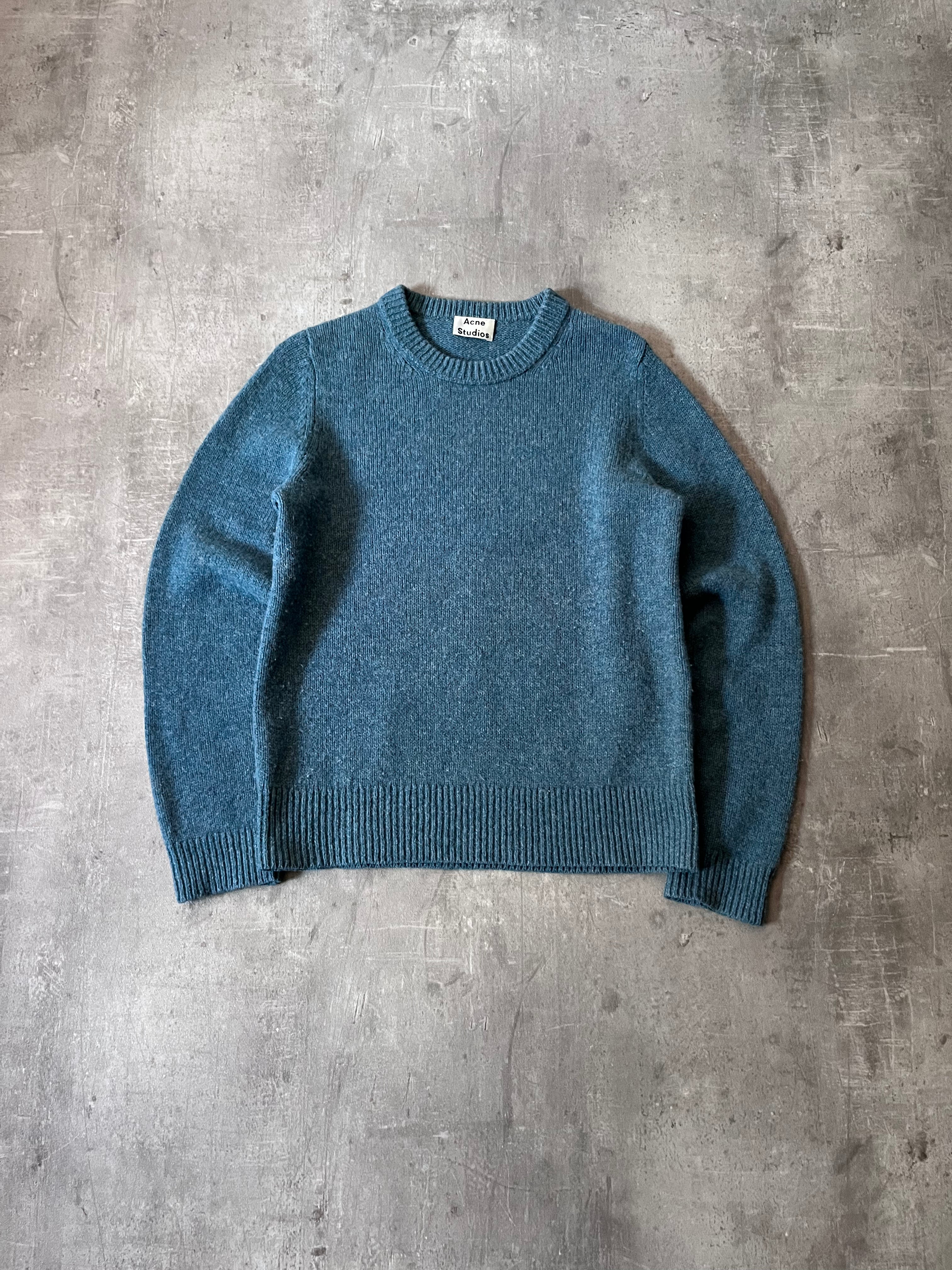 Acne Studios Kai Wool Sweater Blue Men - S