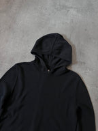 S/S 2020 Rick Owens Fogachine Knit Hoodie Black Unisex -S