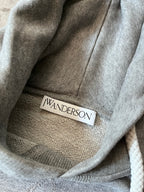 JW Anderson University Logo Hoodie Grey Men - M