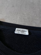 Saint Laurent Paris Pekin 1985 Beijing Sweatshirt Black Men - XL