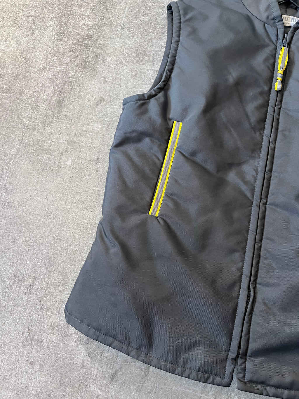 90s Miu Miu Nylon Technical Vest Grey Women - M