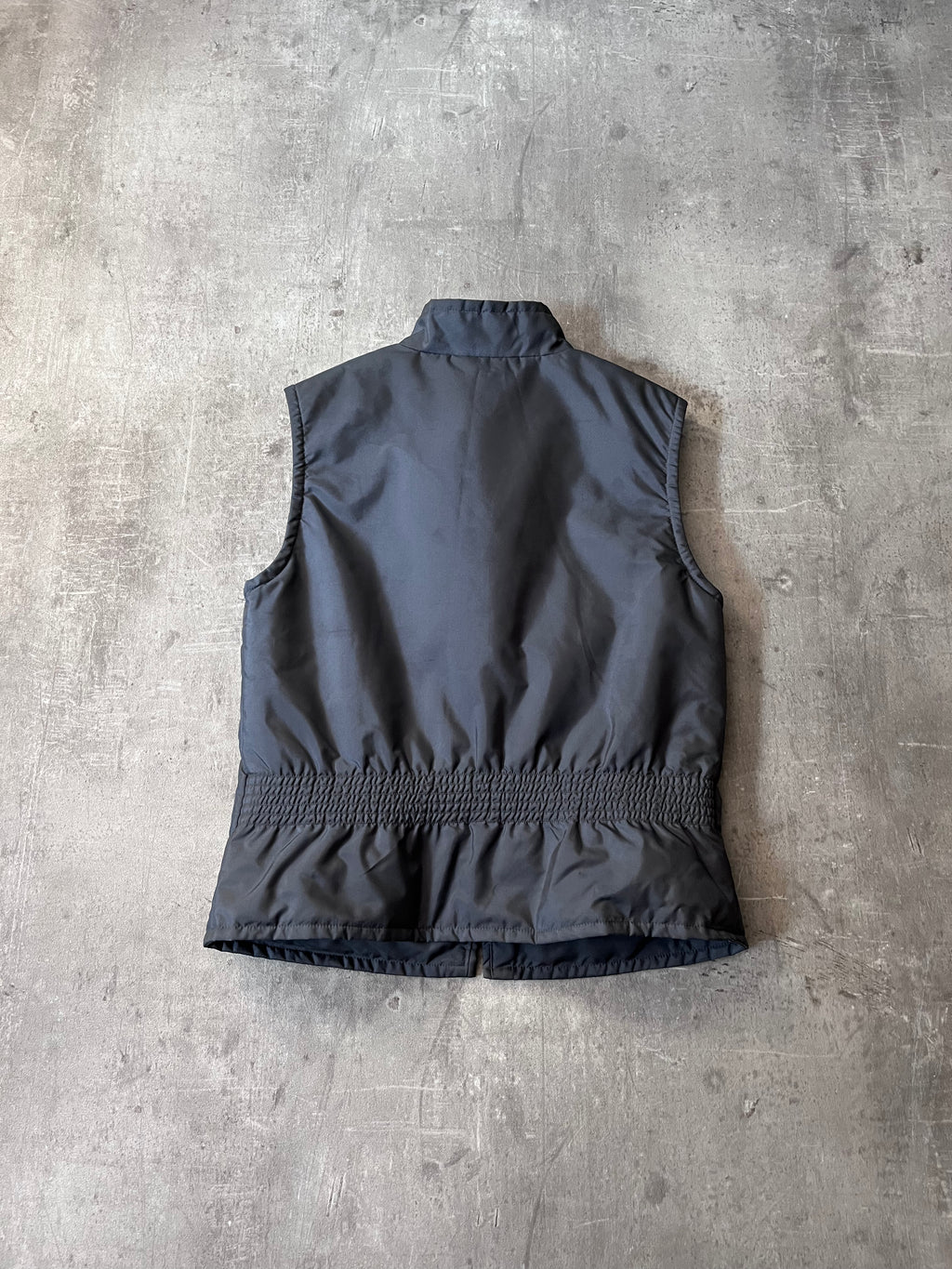 90s Miu Miu Nylon Technical Vest Grey Women - M