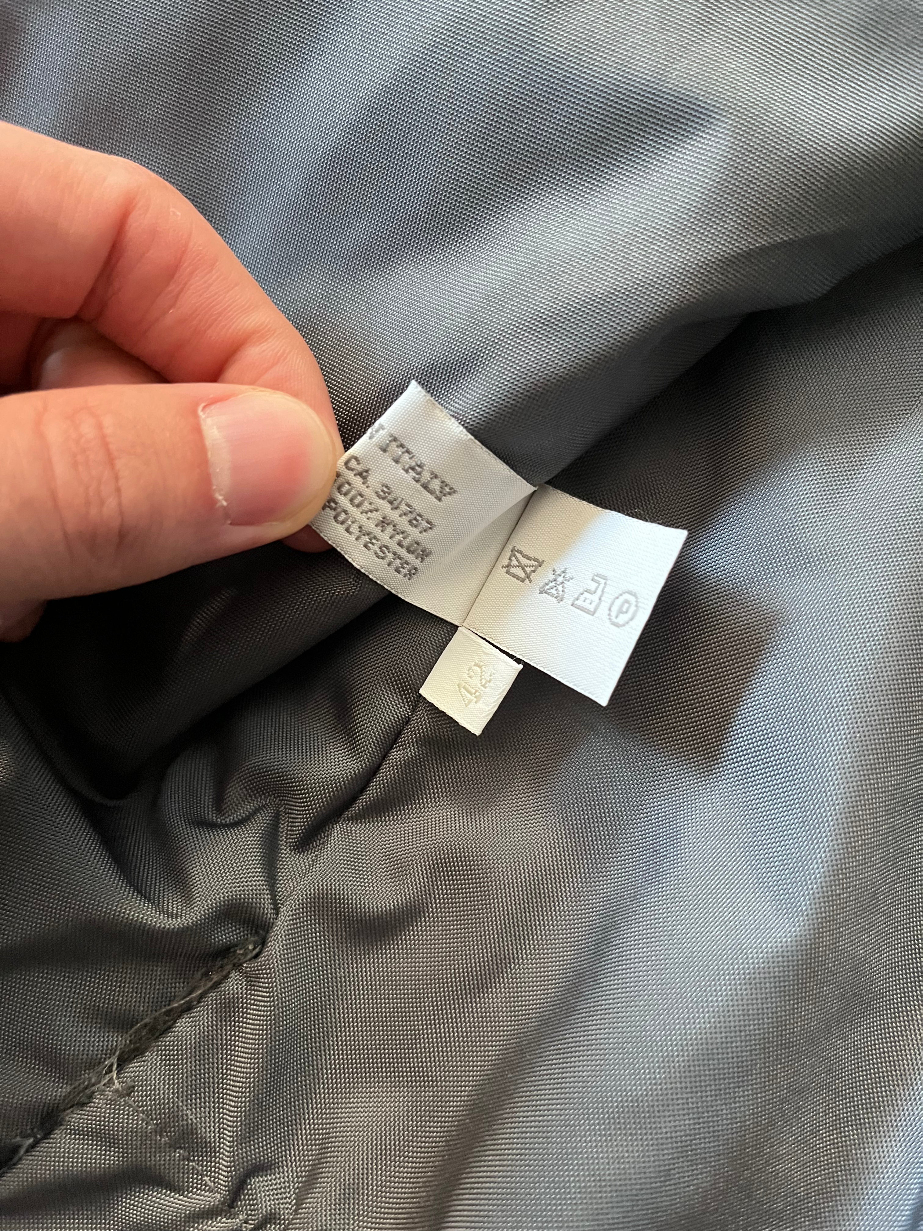90s Miu Miu Nylon Technical Vest Grey Women - M