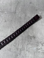 Gucci Braided Leather Belt Brown Unisex