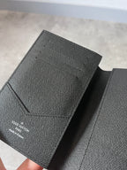 Louis Vuitton Damier Graphite Passport Cover Wallet Grey