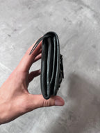 Balenciaga Classic Continental Flap Leather Wallet Black