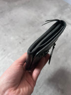Balenciaga Classic Continental Flap Leather Wallet Black