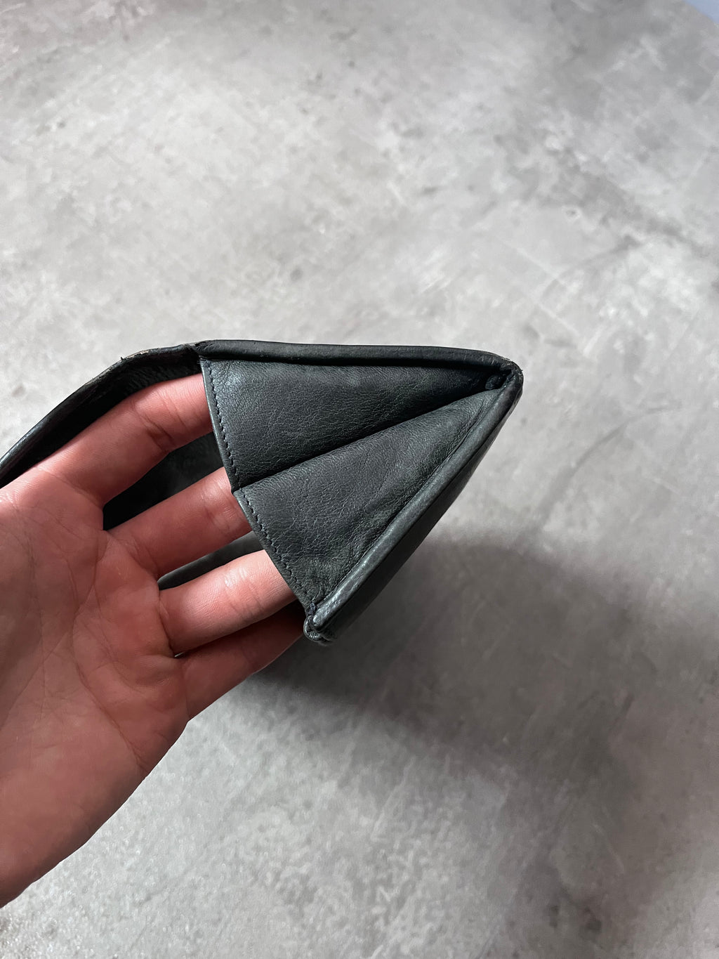 Balenciaga Classic Continental Flap Leather Wallet Black