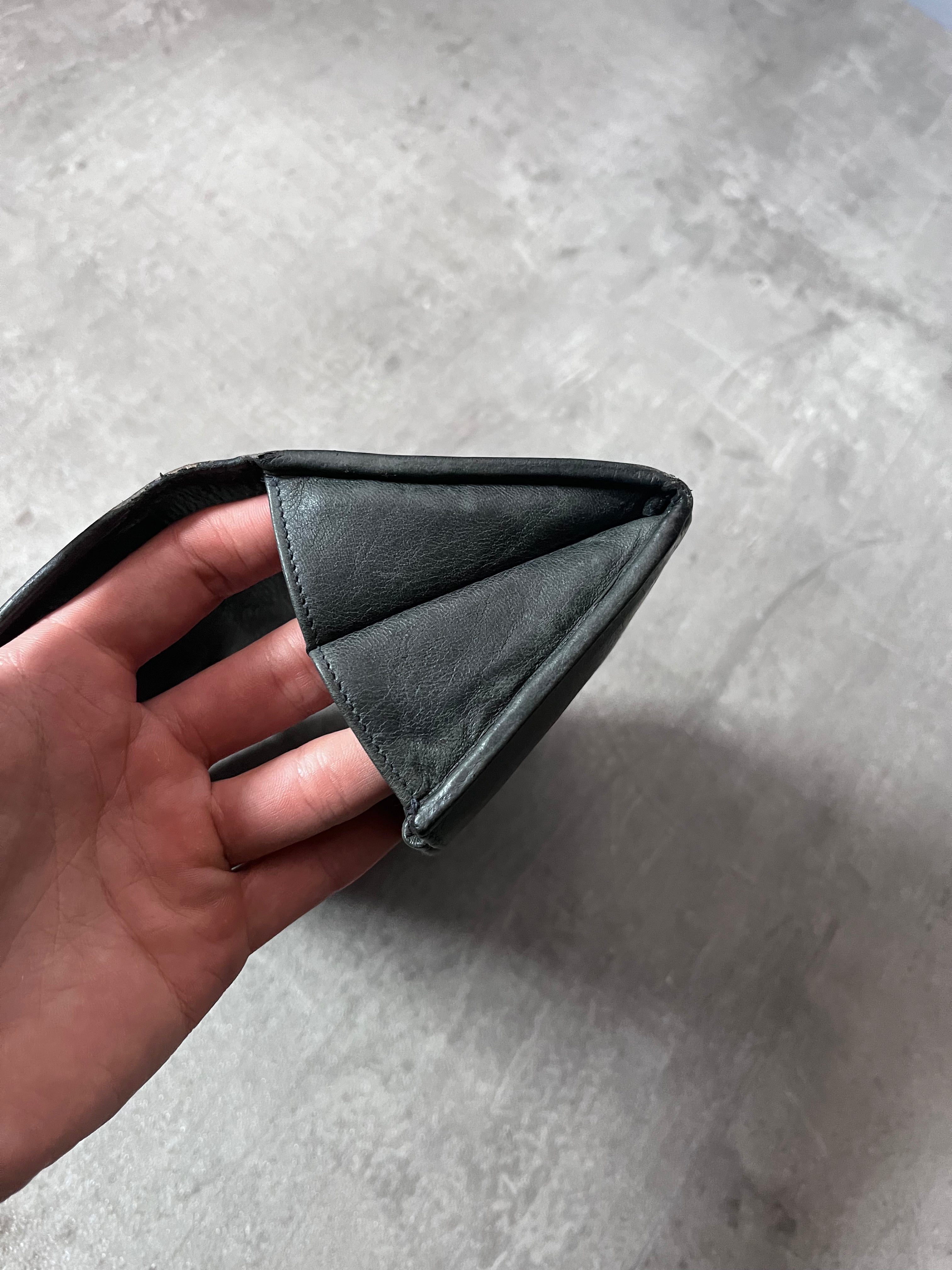 Balenciaga Classic Continental Flap Leather Wallet Black