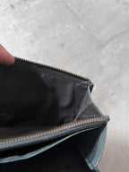 Balenciaga Classic Continental Flap Leather Wallet Black