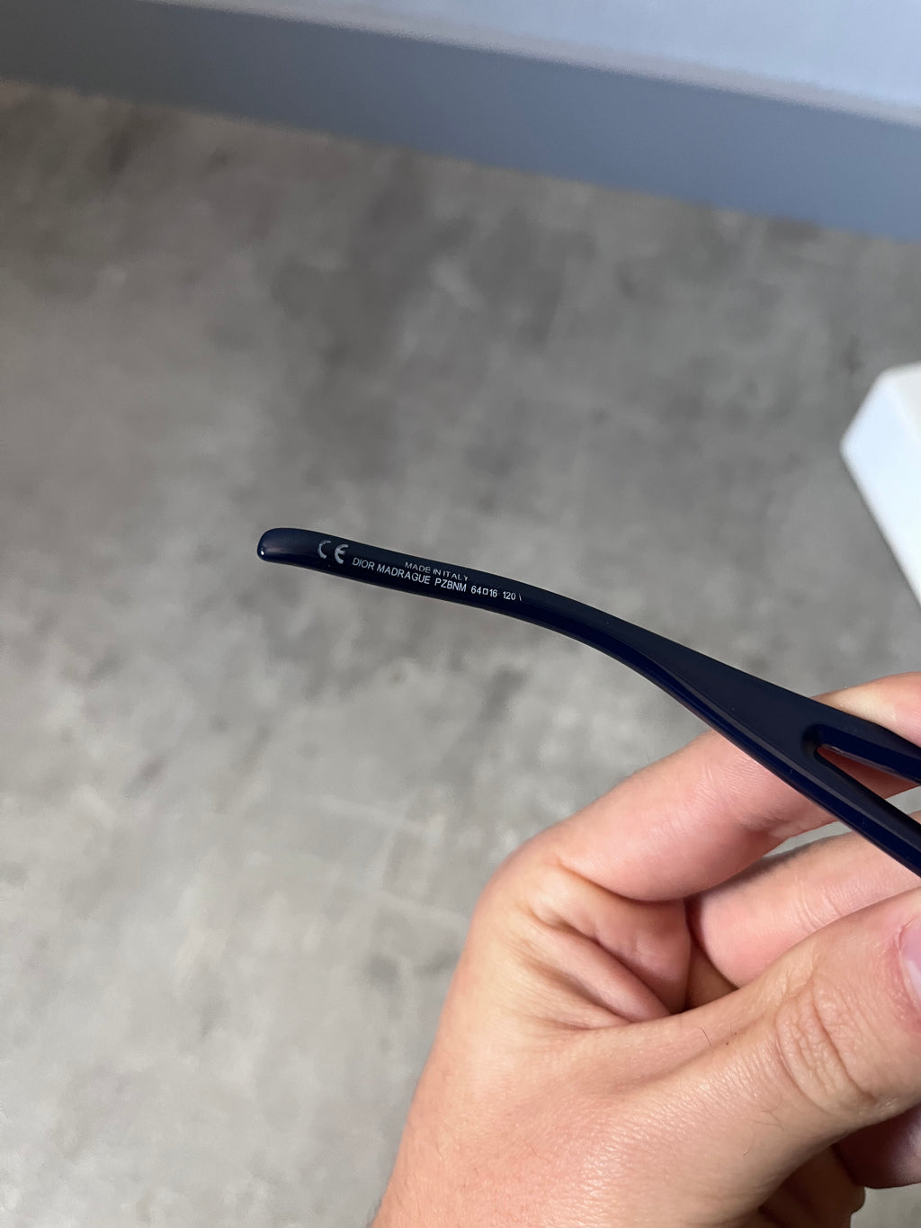 Dior Madrague Oversized Sunglasses Navy Women