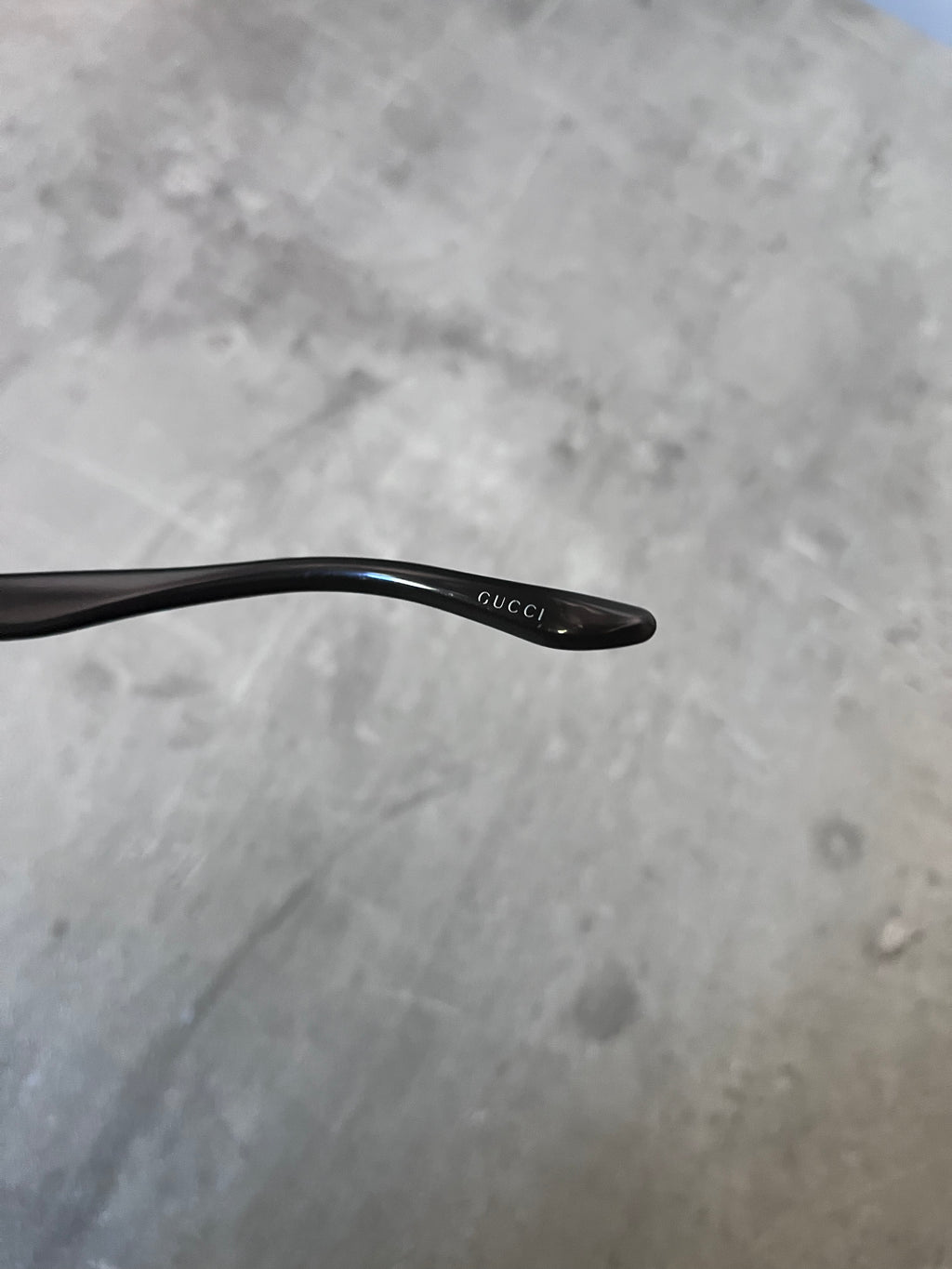 Gucci GG 1894/S Metal Side Logo Sunglasses Grey Black Unisex