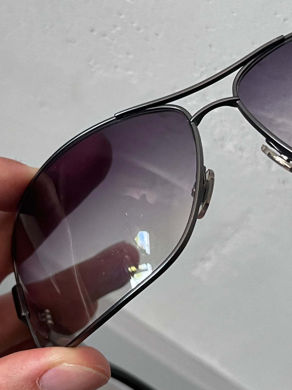 Gucci GG 1894/S Metal Side Logo Sunglasses Grey Black Unisex