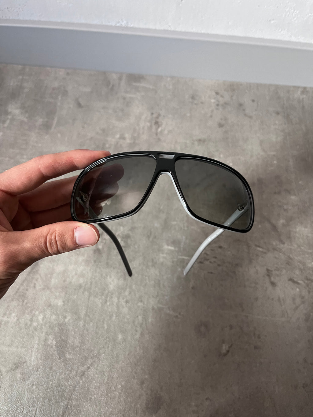 Dior Homme Black Tie 39/S Sunglasses Black Grey Men