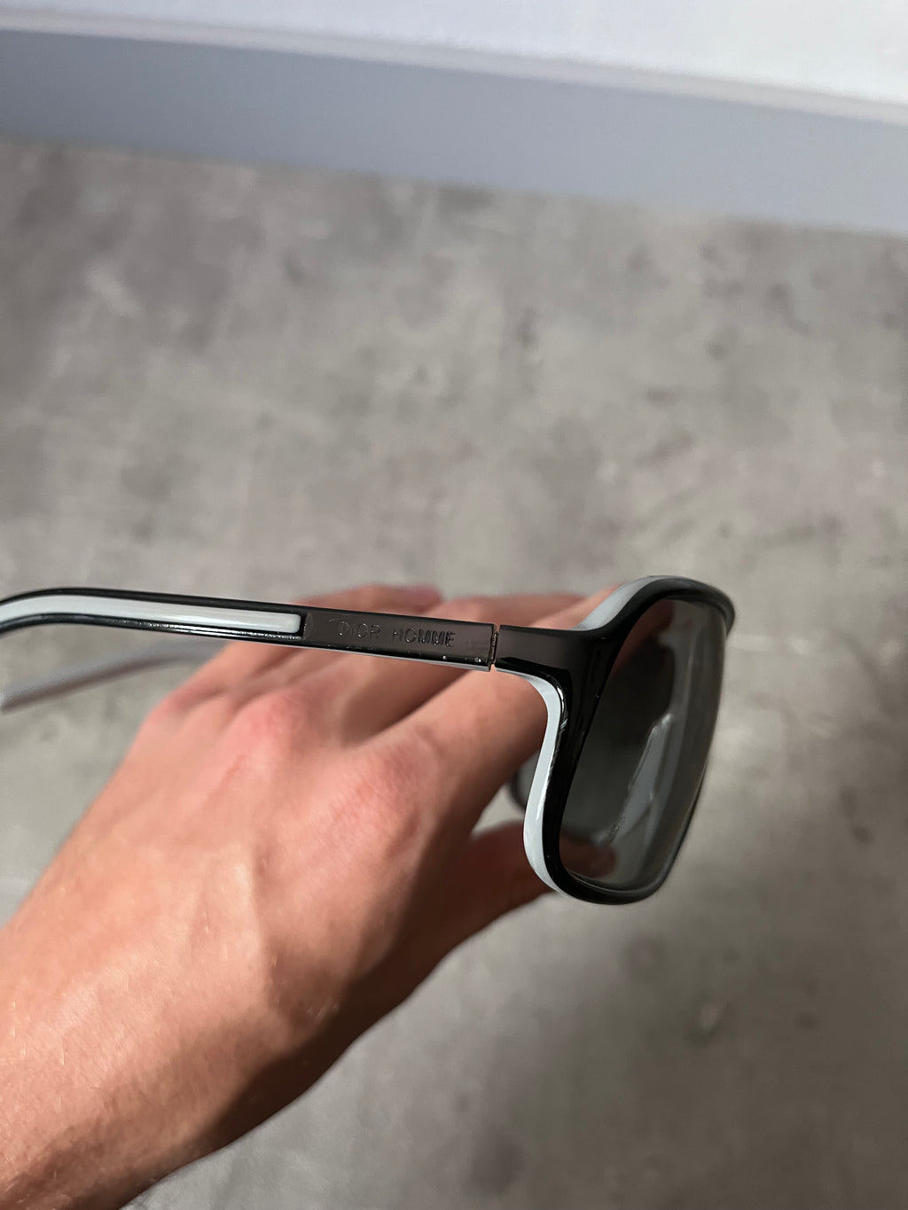 Dior Homme Black Tie 39/S Sunglasses Black Grey Men
