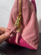 Miu Miu Leather Tote Handbag Pink