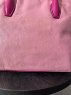 Miu Miu Leather Tote Handbag Pink