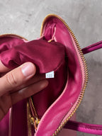 Miu Miu Leather Tote Handbag Pink