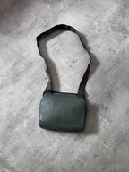 F/W 1999 Miu Miu Leather Crossbody Bag Green