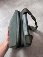 F/W 1999 Miu Miu Leather Crossbody Bag Green