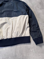 2000s Dries Van Noten Nylon Reversible Jacket Navy Beige Men - M