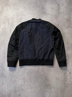 2000s Dries Van Noten Nylon Reversible Jacket Navy Beige Men - M
