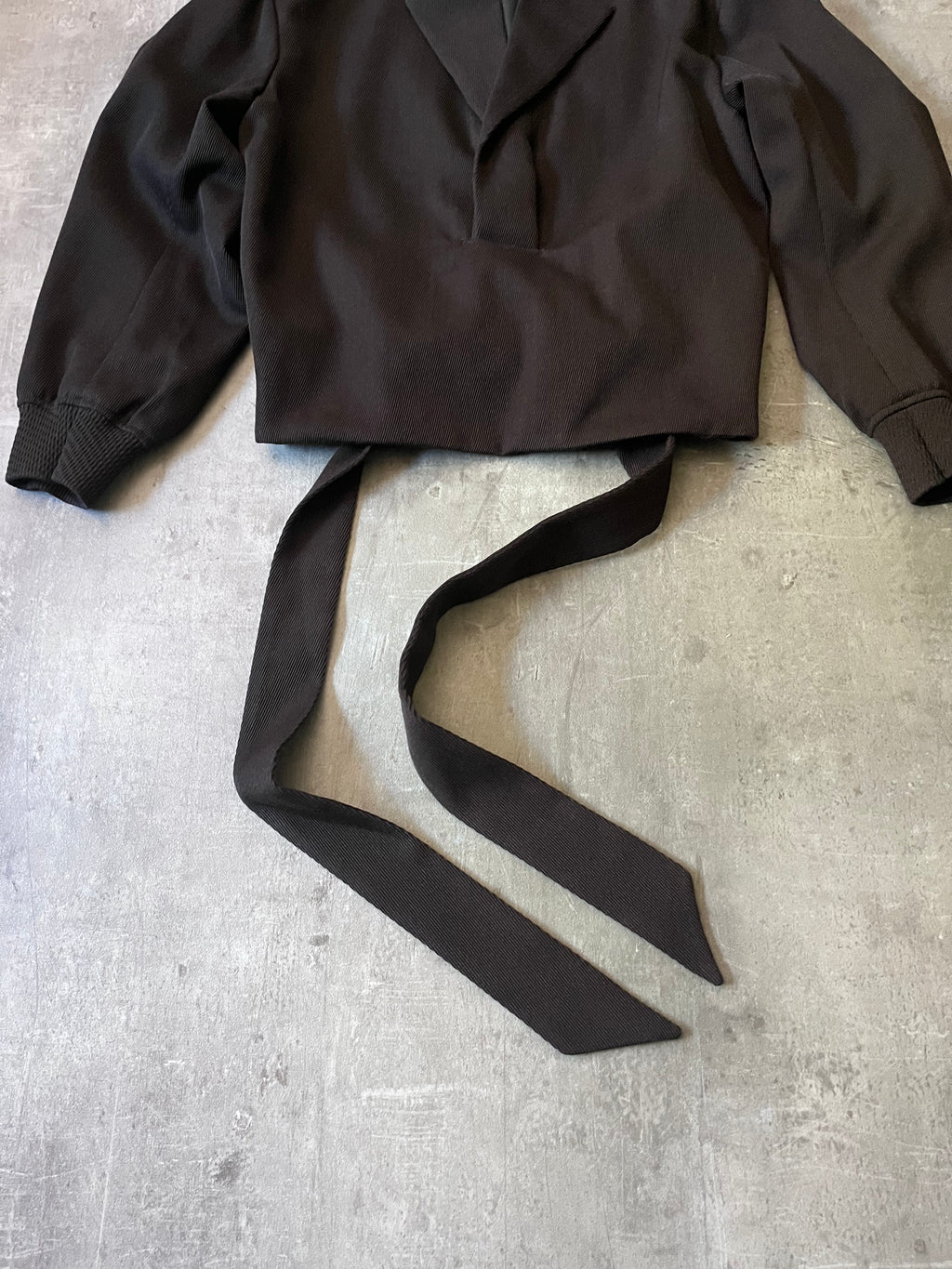 F/W 2023 Dior Streamer Wool Pullover Jacket Brown Men - S