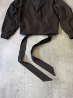 F/W 2023 Dior Streamer Wool Pullover Jacket Brown Men - S