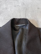 F/W 2023 Dior Streamer Wool Pullover Jacket Brown Men - S