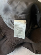 F/W 2023 Dior Streamer Wool Pullover Jacket Brown Men - S
