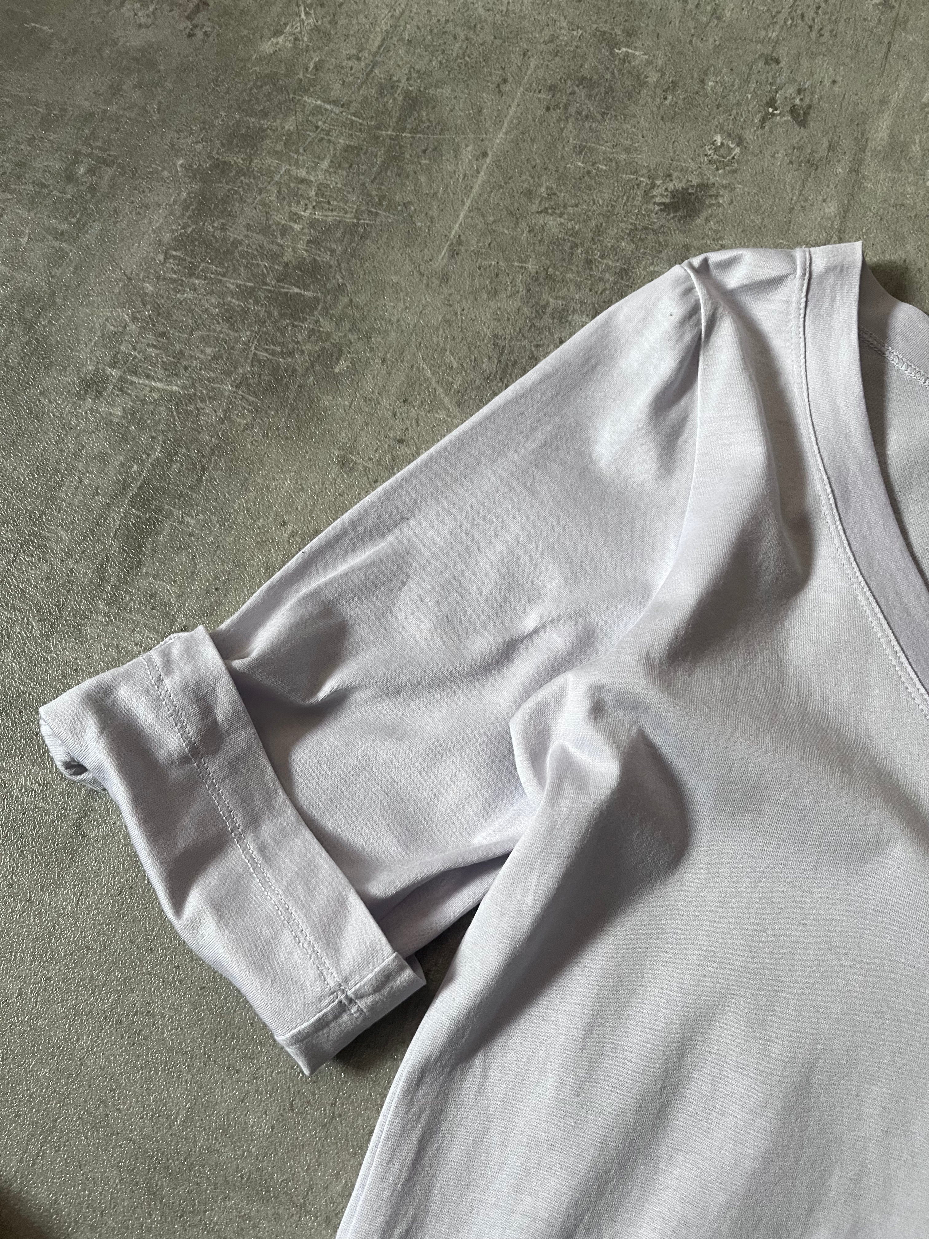 Prada Pocket V-Neck T-shirt Liliac Women - XL