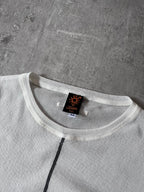 90s Jean Paul Gaultier Mesh Top T-shirt White Unisex - M