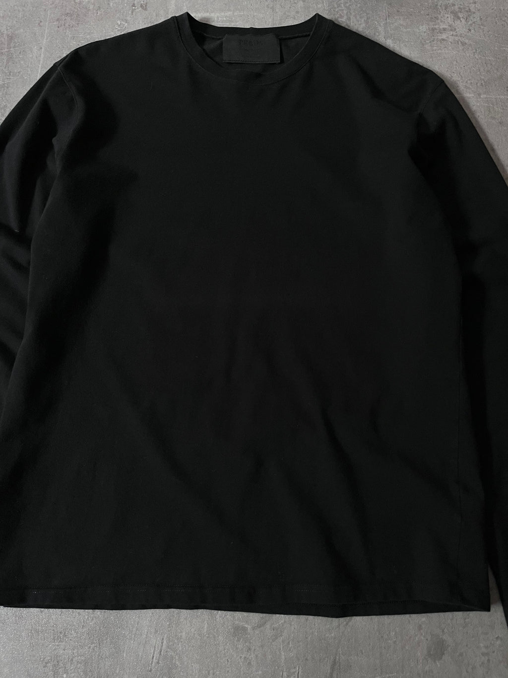 Prada Vintage Basic Longsleeve Black Women - L