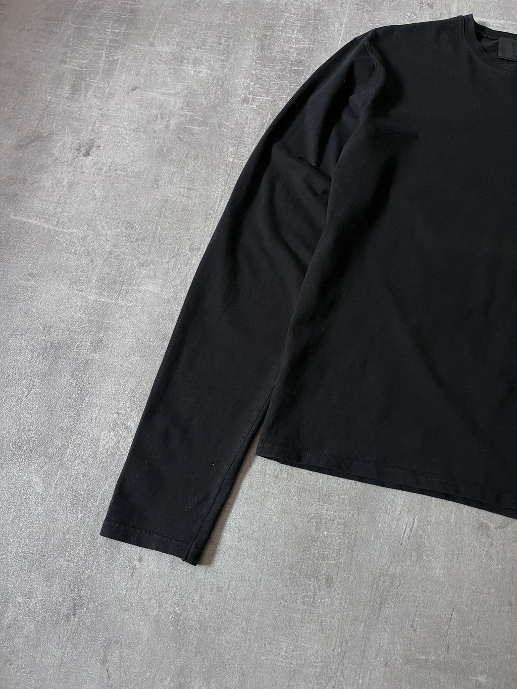 Prada Vintage Basic Longsleeve Black Women - L