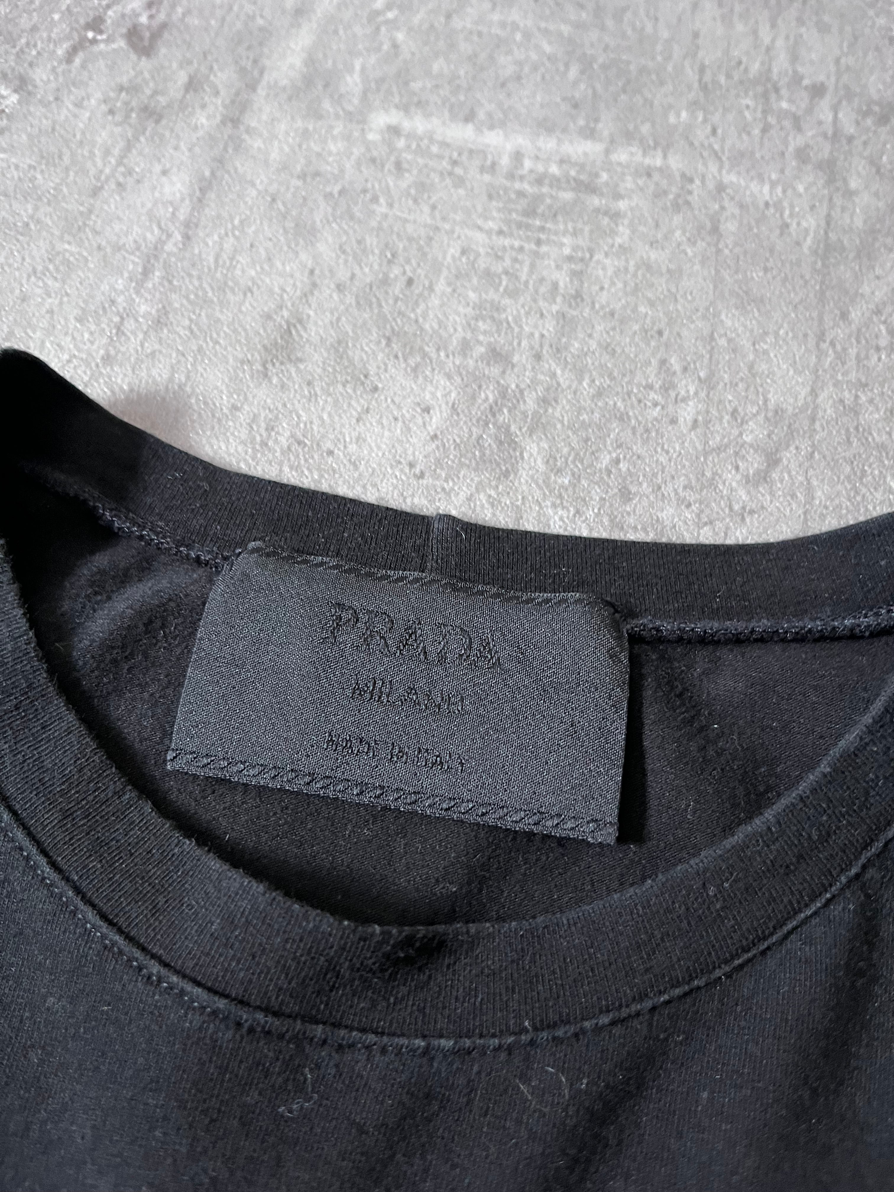 Prada Vintage Basic Longsleeve Black Women - L