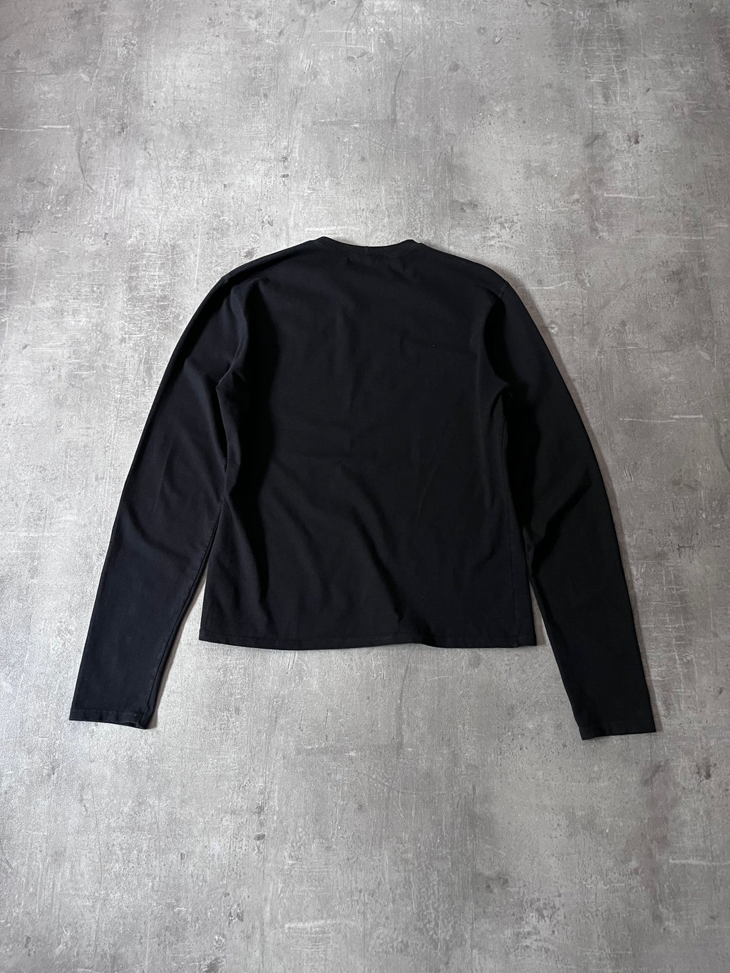 Prada Vintage Basic Longsleeve Black Women - L