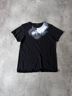 Ann Demeulemeester Paint Spray Effect T-shirt Black Men - M