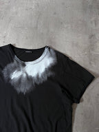 Ann Demeulemeester Paint Spray Effect T-shirt Black Men - M