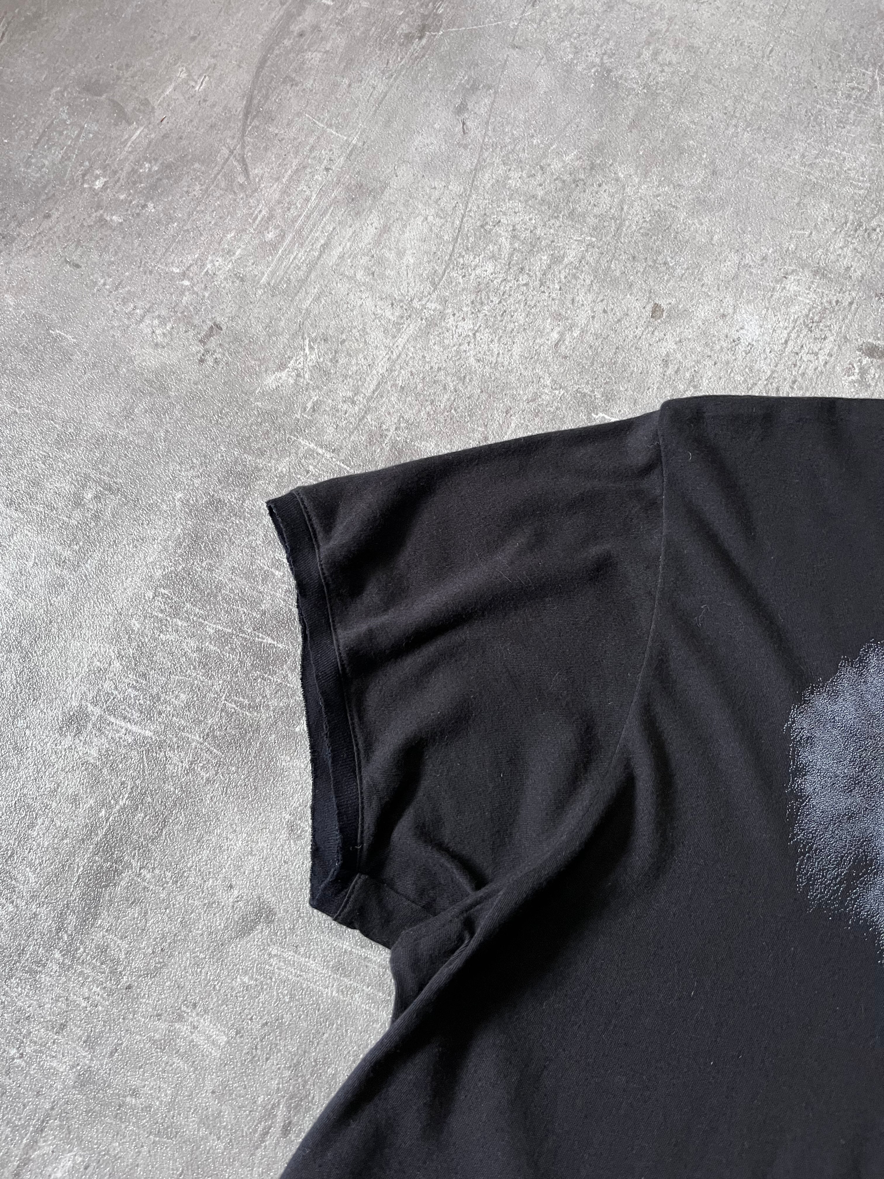 Ann Demeulemeester Paint Spray Effect T-shirt Black Men - M