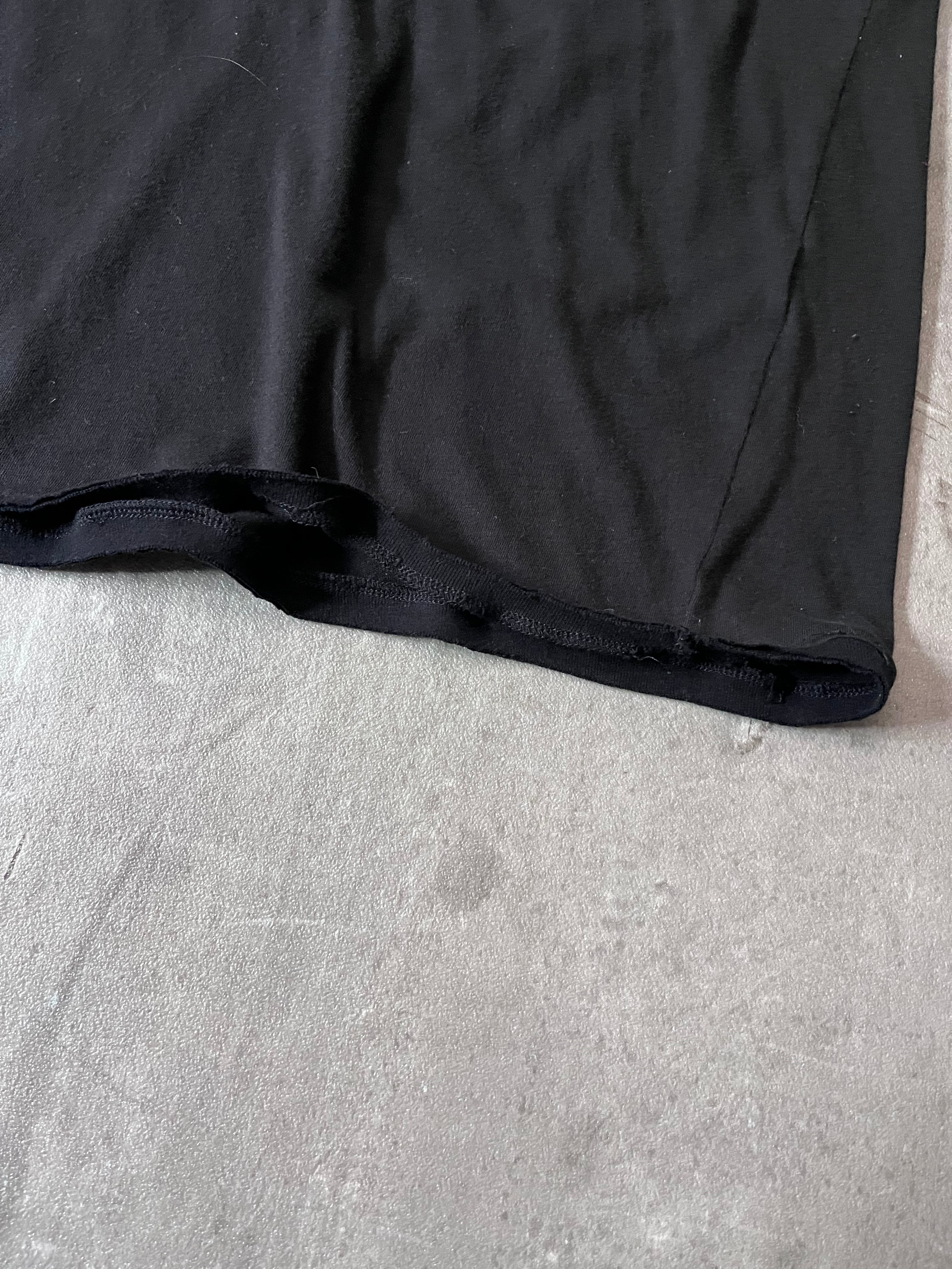 Ann Demeulemeester Paint Spray Effect T-shirt Black Men - M