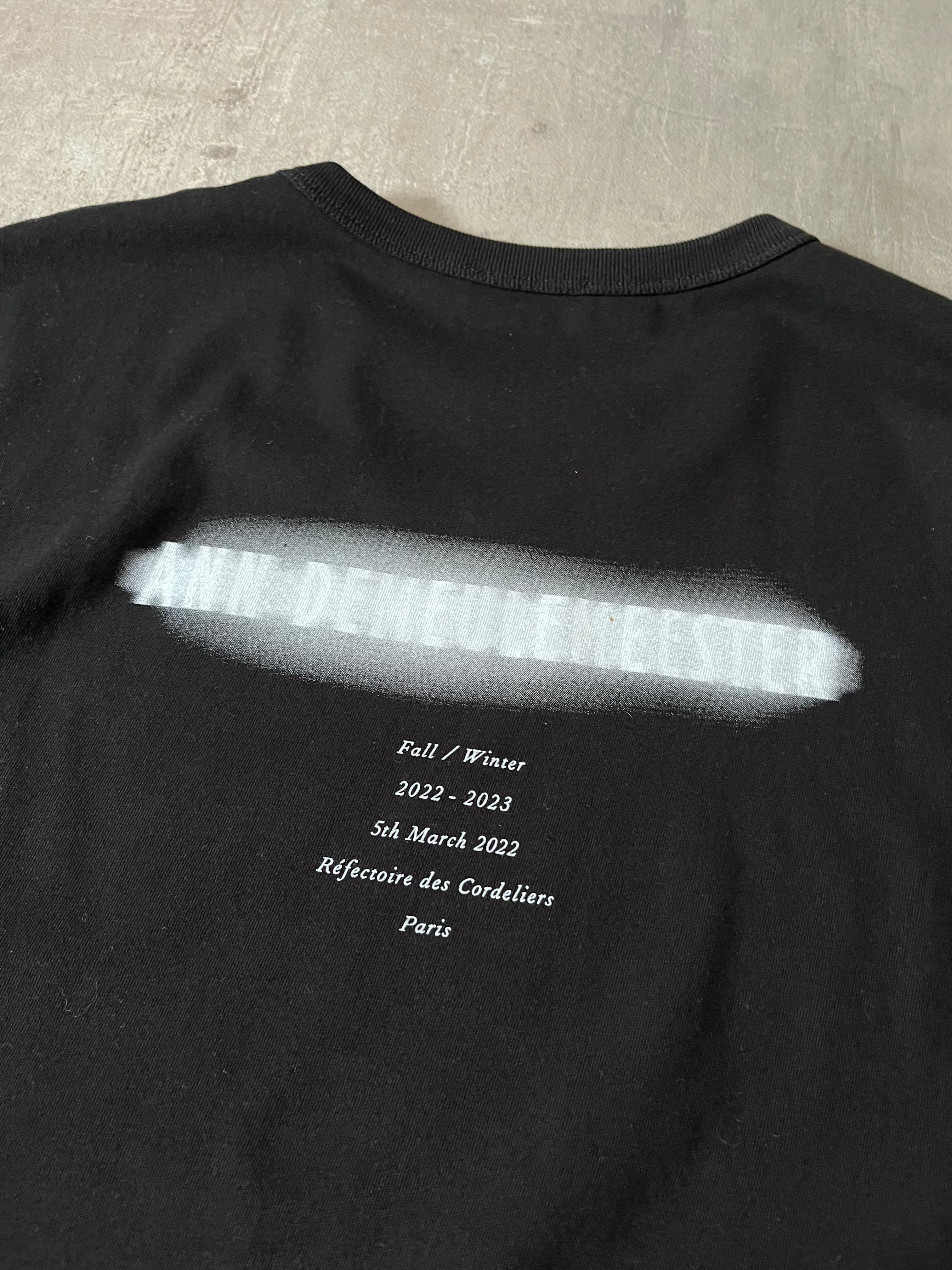 F/W 2023 Ann Demeulemeester Campaign T-shirt Black Men - M