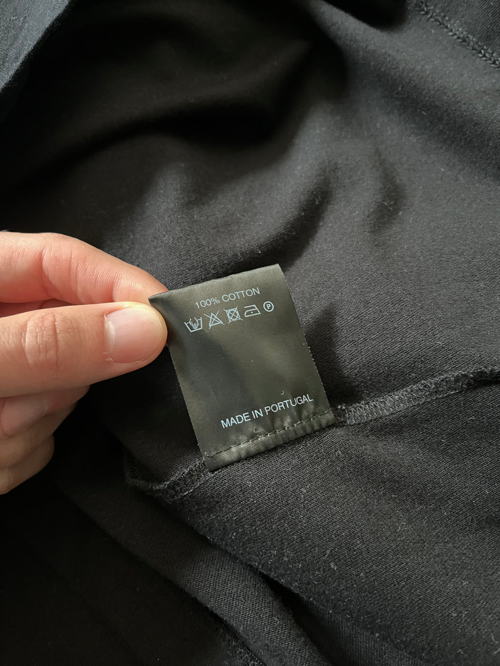 F/W 2023 Ann Demeulemeester Campaign T-shirt Black Men - M