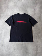 F/W 2023 Ann Demeulemeester Feather Campaign T-shirt Black Men - M