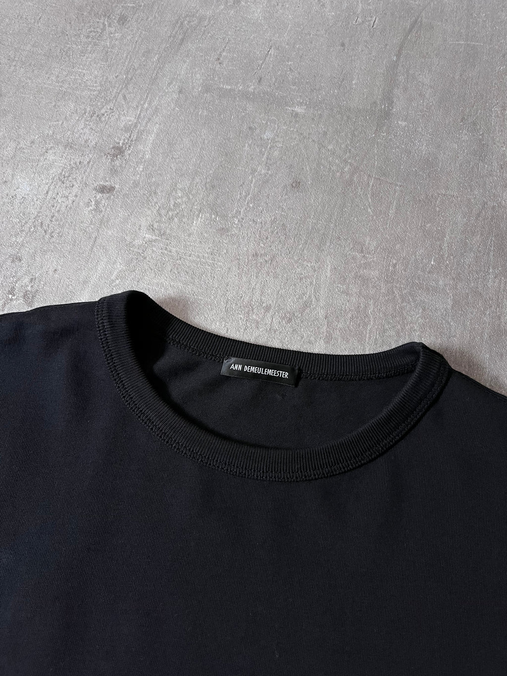F/W 2023 Ann Demeulemeester Feather Campaign T-shirt Black Men - M