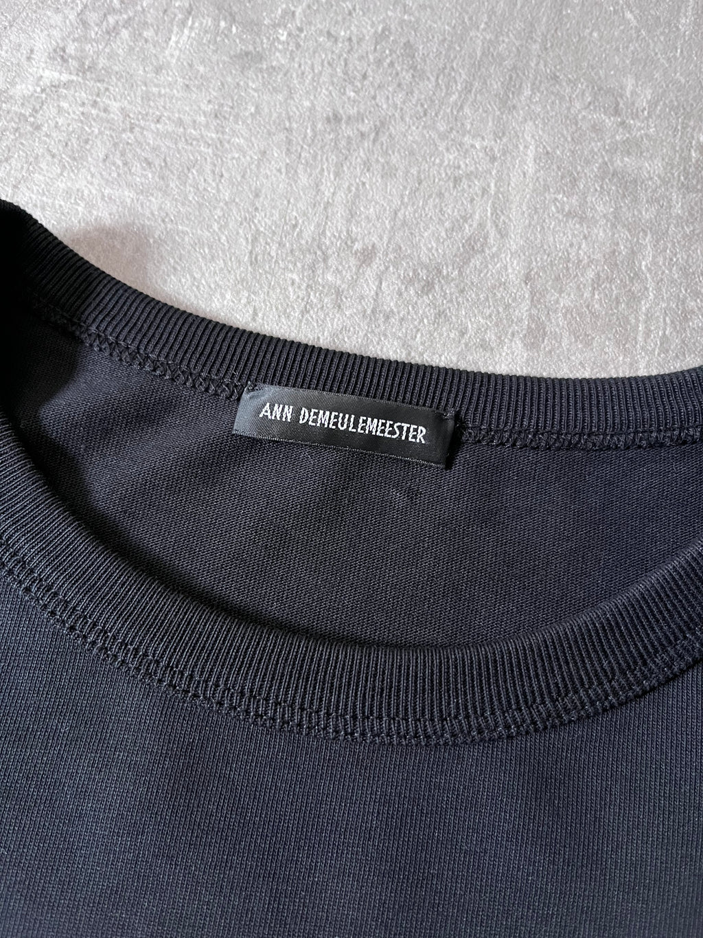 F/W 2023 Ann Demeulemeester Feather Campaign T-shirt Black Men - M