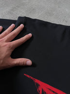 F/W 2023 Ann Demeulemeester Feather Campaign T-shirt Black Men - M