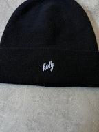 F/W 2023 Ann Demeulemeester Wilmar "Holy" Wool Cashmere Hats Blasck Unisex