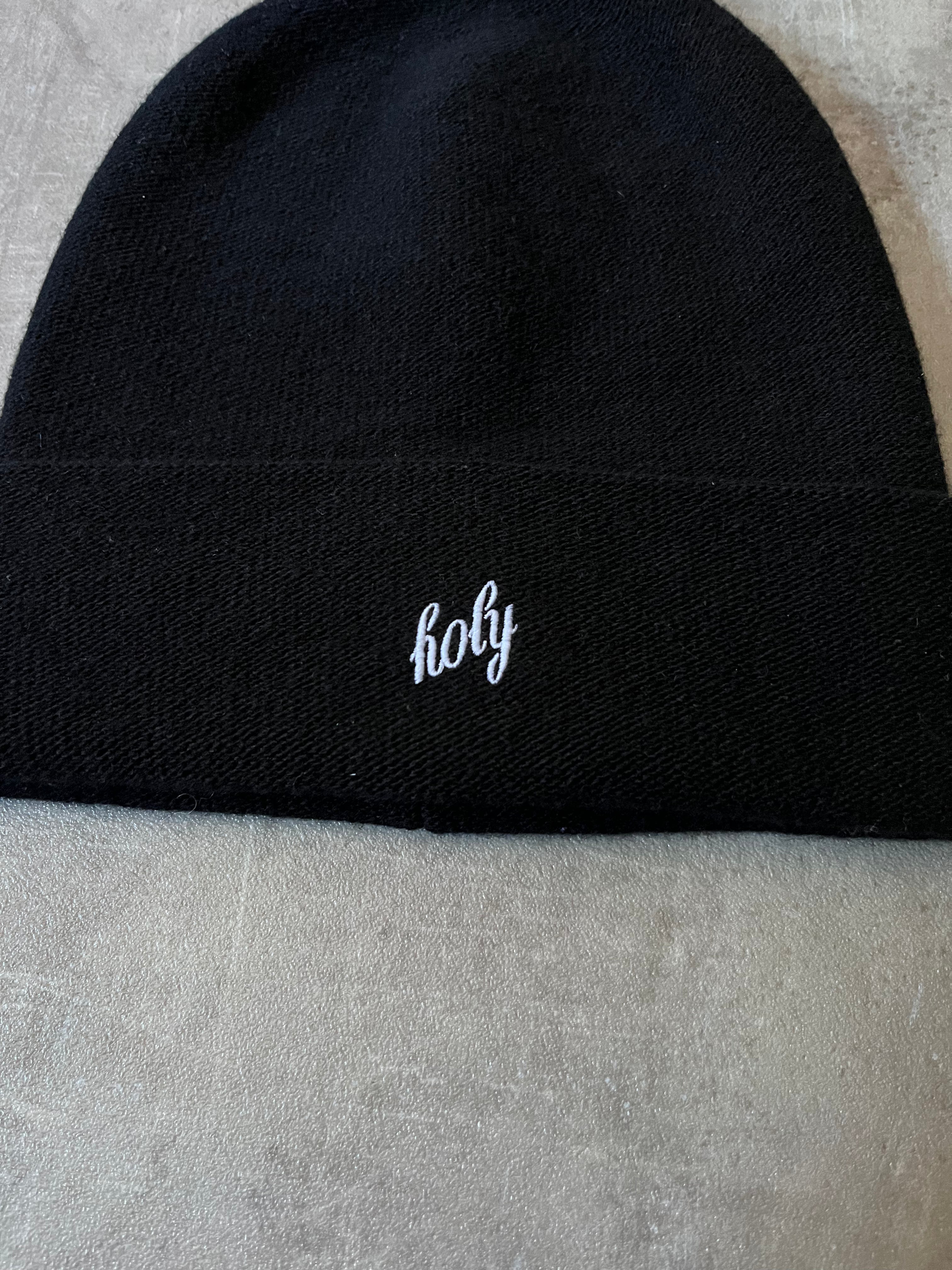 F/W 2023 Ann Demeulemeester Wilmar "Holy" Wool Cashmere Hats Blasck Unisex